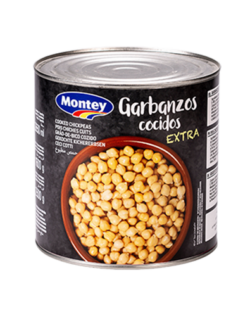 <i>MONTEY</i><br><br>GARBANZOS COCIDOS EXTRAS 3KG