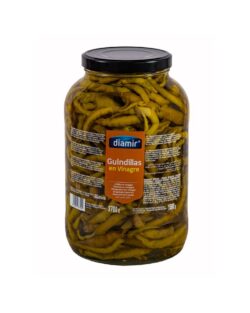 <i>DIAMIR</i><br><br>GUINDILLAS EN VINAGRE. TARRO GALON 3,7KG