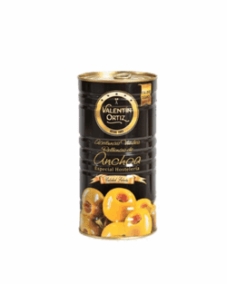 <i>VALENTIN ORTIZ</i><br><br>ACEITUNAS RELLENAS ANCHOA 1,5KG
