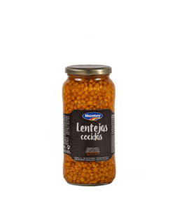<i>MONTEY</i><br><br>LENTEJAS COCIDAS EXTRAS TARRO 580ML