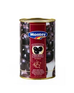 <i>MONTEY</i><br><br>ACEITUNAS NEGRAS ENTERAS 5KG
