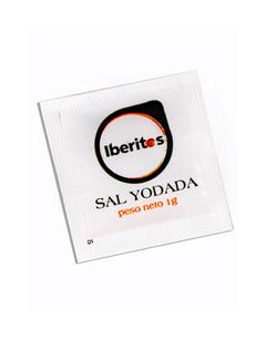 <i>IBERITOS</i><br><br>SOBRES DE SAL 1GR, CAJA 1000UDS