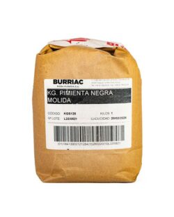 <i>BURRIAC</i><br><br>PIMIENTA NEGRA MOLIDA 1KG