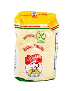 <i>LAS PANAERAS</i><br><br>HARINA DE GARBANZO 1KG SIN GLUTEN PACK 6UDS
