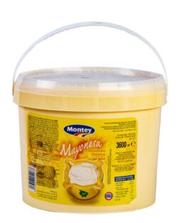 <i>MONTEY</i><br><br>MAYONESA CUBO 3.6KG