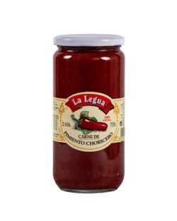 <i>LA LEGUA</i><br><br>CARNE DE PIMIENTO CHORICERO 650GR