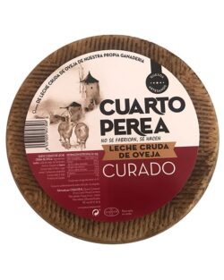 <i>CUARTO PEREA</i><br><br>QUESO CURADO 3KG