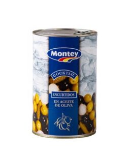 <i>MONTEY</i><br><br>COCKTAIL ACEITUNAS EN ACEITE DE OLIVA 5KG