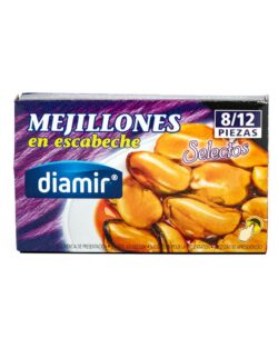<i>DIAMIR</i><br><br>MEJILLONES EN ESCABECHE, 8-12PIEZAS