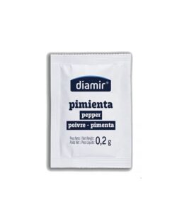 <i>IBERITOS</i><br><br>PIMIENTA SOBRES 2GR, CAJA 1000UDS