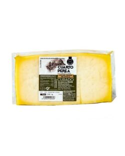 <i>CUARTO PEREA</i><br><br>QUESO DE OVEJA CURADO EN ACEITE DE OLIVA 1.5KG aprox